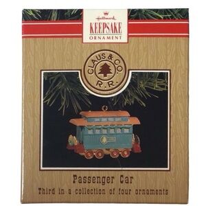 Hallmark 1991 “Passenger Car” Ornament